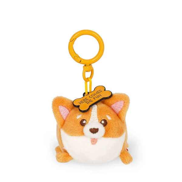 Legami Plush Key Ring Super Soft Tiny Corgi