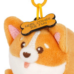 Legami Plush Key Ring Super Soft Tiny Corgi