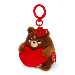 Legami Plush Key Ring Super Soft Tiny Teddy Bear