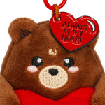 Legami Plush Key Ring Super Soft Tiny Teddy Bear