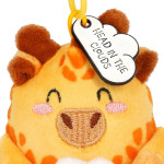 Legami Plush Key Ring Super Soft Tiny Giraffe