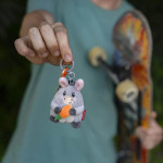 Legami Plush Key Ring Super Soft Tiny Donkey