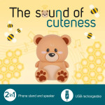 Ασύρματο ηχείο με βάση The Sound of Cuteness Teddy Bear Legami