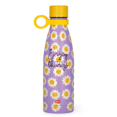 Ζεστό κρύο Θερμός μπουκάλι 500 Ml Daisy Lila Legami