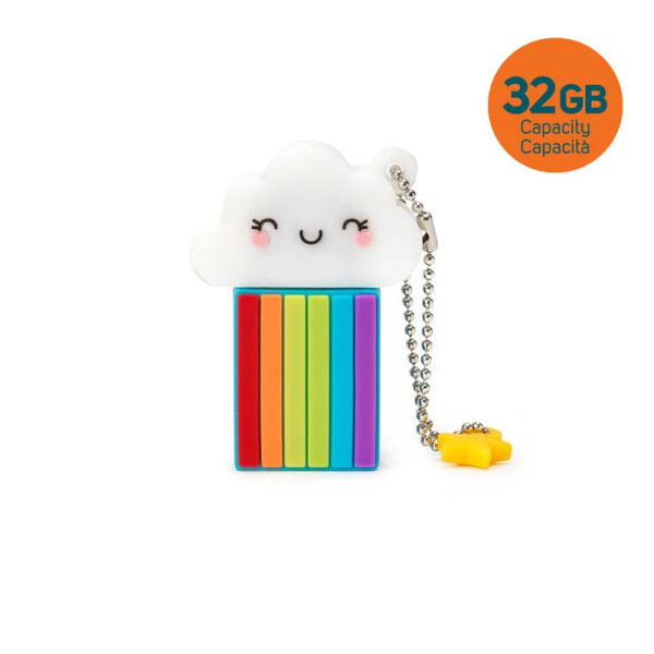 Legami 32 GB USB 3 0 Flash Drive Rainbow 