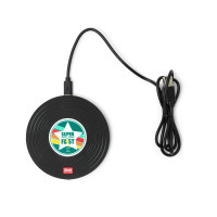 Super Fast Vinyl Disc Ασύρματος φορτιστής για Smartphone 
