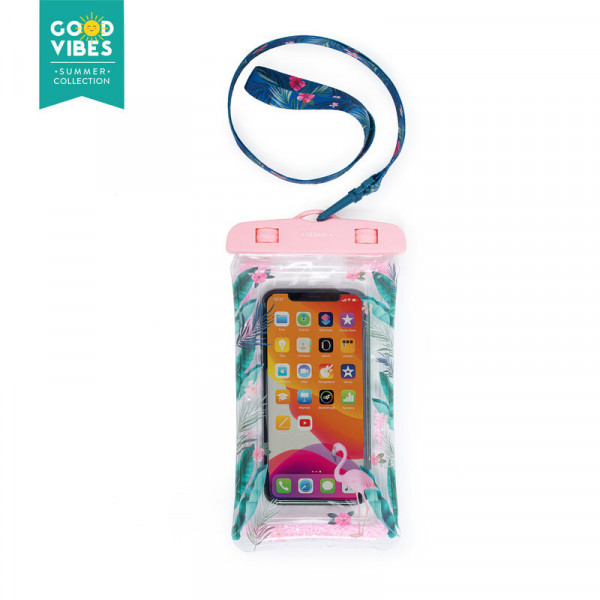 Αδιάβροχη θήκη Smartphone FLAMINGO Legami