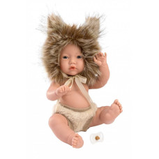 Κούκλα Llorens μωρό κούκλα 30 cm ΣΚΟΥΦΑΚΙ ΛΙΟΝΤΑΡΙ