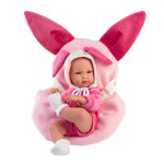 Κούκλα Llorens με αρθρωτό σχέδιο 35cm Πολύ μαλακή για νεογέννητα Bimba με μάρσιπο