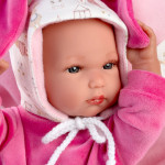 Κούκλα Llorens με αρθρωτό σχέδιο 35cm Πολύ μαλακή για νεογέννητα Bimba με μάρσιπο