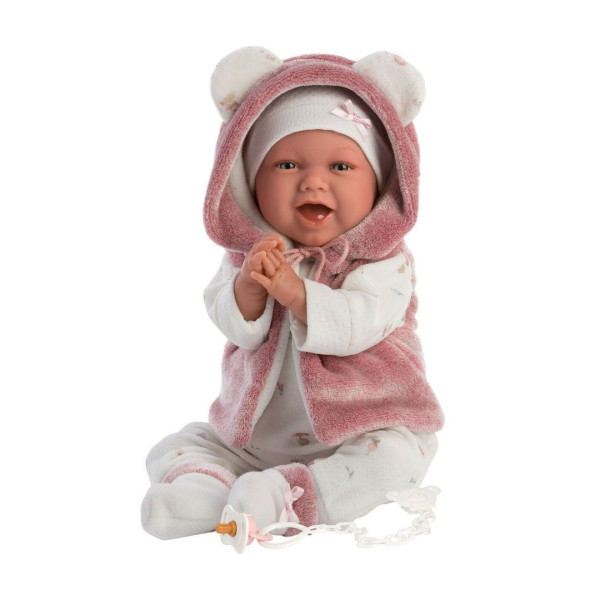 Κούκλα Llorens Κούκλα Newborn Mimi που γελάει 42cm Κούκλα Llorens Κούκλα Newborn Mimi που γελάει 42cm