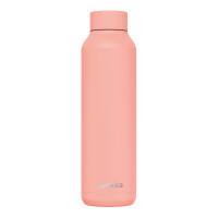 QUOKKA ΘΕΡΜΟΣ THERMAL SS BOTTLE SOLID PASTEL PEACH 630 ML REUSABLE BOTTLES