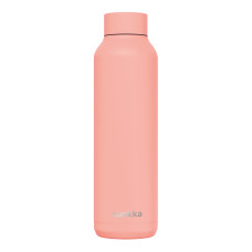 QUOKKA ΘΕΡΜΟΣ THERMAL SS BOTTLE SOLID PASTEL PEACH 630 ML REUSABLE BOTTLES