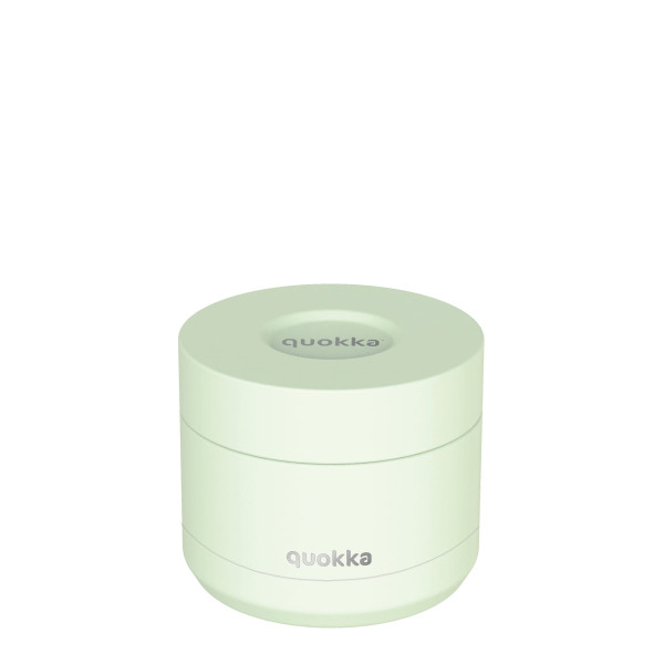 QUOKKA ΑΝΟΞΕΙΔΩΤΟ ΔΟΧΕΙΟ ΘΕΡΜΟΣ ΤΡΟΦΙΜΩΝ WHIM PASTEL GREEN 360 ML