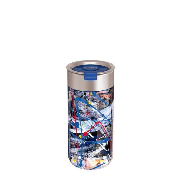 QUOKKA THERMOS BOTTEL 400ML BOOST ABSTRACT 