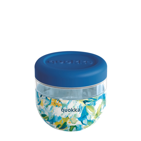 QUOKKA TRITTAN ΔΟΧΕΙΟ ΦΑΓΗΤΟΥ 770ML BLUE PEONIES