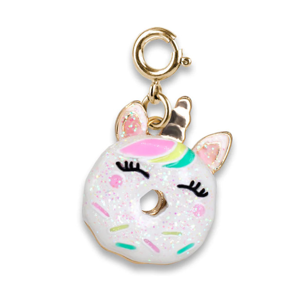 Charm It Gold Glitter Unicorn Charm