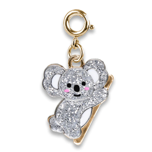 Charm It Gold Glitter Koala Charm