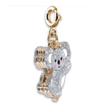 Charm It Gold Glitter Koala Charm