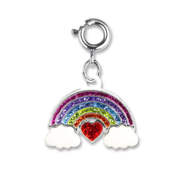 Charm It Glitter Rainbow Charm