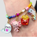 Charm It Gold Swivel Axolotl Charm