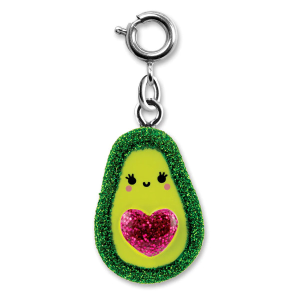 Charm It Glitter Avocado Charm