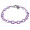 Charm It Purple Chain Bracelet