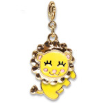 Charm It Gold Swivel Lion Charm