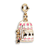 Charm It Gold Star Backpack Charm