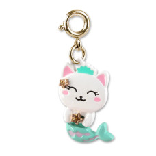 Charm It Gold Purrmaid Charm