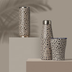 Estia ΘΕΡΜΟΣ TRAVEL FLASK SAVE THE AEGEAN 500ml LEOPARD TAUPE