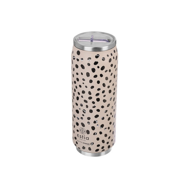 Estia TRAVEL CUP SAVE THE AEGEAN 500ml LEOPARD TAUPE