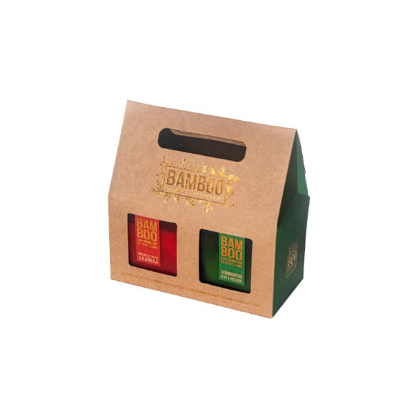 GR Bamboo Large Candle Gift Set 