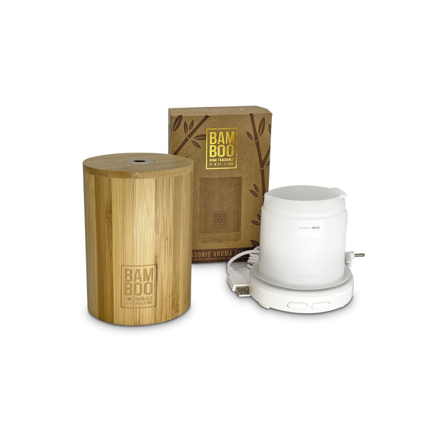 HK Candle Bamboo Ultrasonic Diffuser