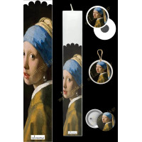 Λαμπάδα Famous Art Girl with a pairl earring