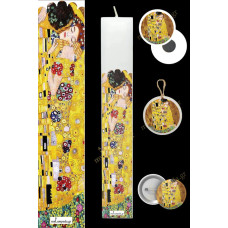 Λαμπάδα Famous Art The kiss