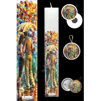 Λαμπάδα Famous Art Lovers In Rain