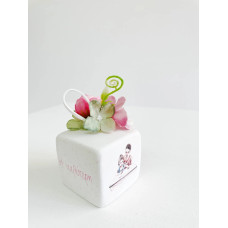 Αρωματικός Κύβος Μαμά με κόρη που διαβάζει