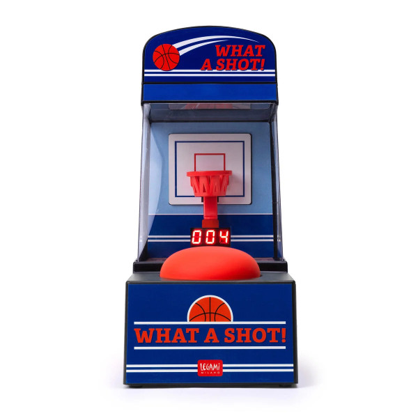 Legami What a Shot Mini Basketball Arcade Game