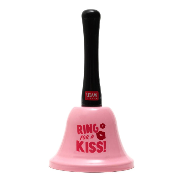 Legami Hand Bell  Ring For A Kiss