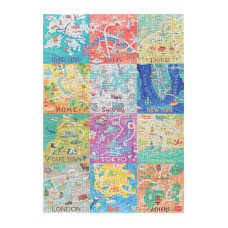 Legami 1000 Piece Puzzle Cities