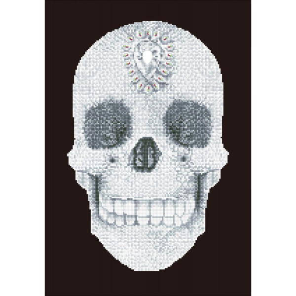 Diamond Dotz Crystal Skull  