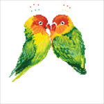 Diamond Dotz Love Birds  