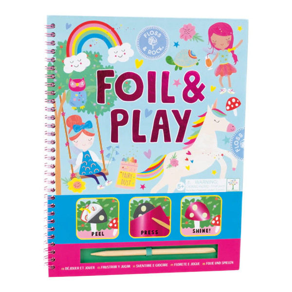 FLOSS N ROCK Foil n Play Rainbow Fairy