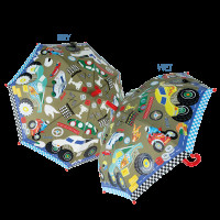 Διάφανη ομπρέλα που αλλάζει χρώμα Cars