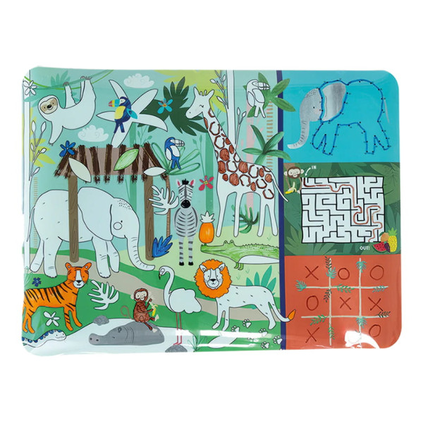 FLOSS N ROCK Colouring Fun Games Jungle