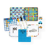 FLOSS N ROCK Μαγνητικό μεταλλικό κουτί για διασκέδαση και παιχνίδια Αυτοκίνητα