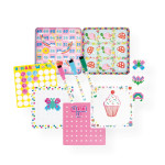 FLOSS N ROCK Μαγνητικό μεταλλικό κουτί για διασκέδαση και παιχνίδια Rainbow Fairy