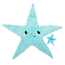 Les Deglingos Η βελούδινη Wahou η μαμά αστερίας και το μωρό της μπλε aqua