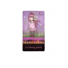 Santoro Gorjuss Κασετίνα με 12 Ξυλομπογιές